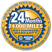 NAPA AutoCare Peace of Mind Warranty