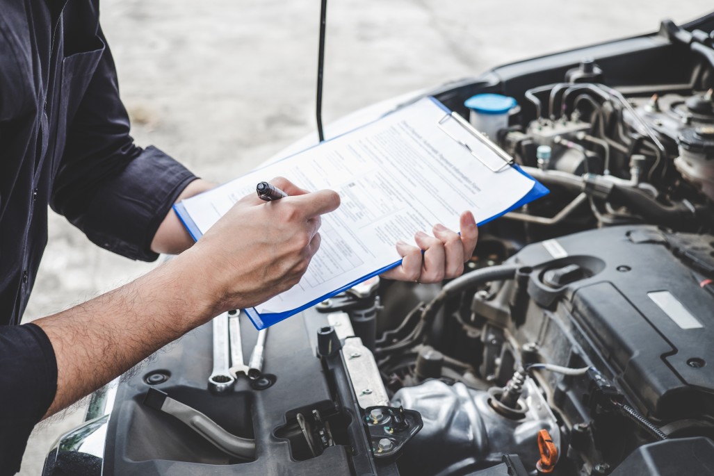 Automotive maintenance check list