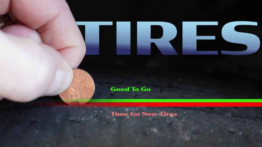 Time for new tires Lincoln penny test