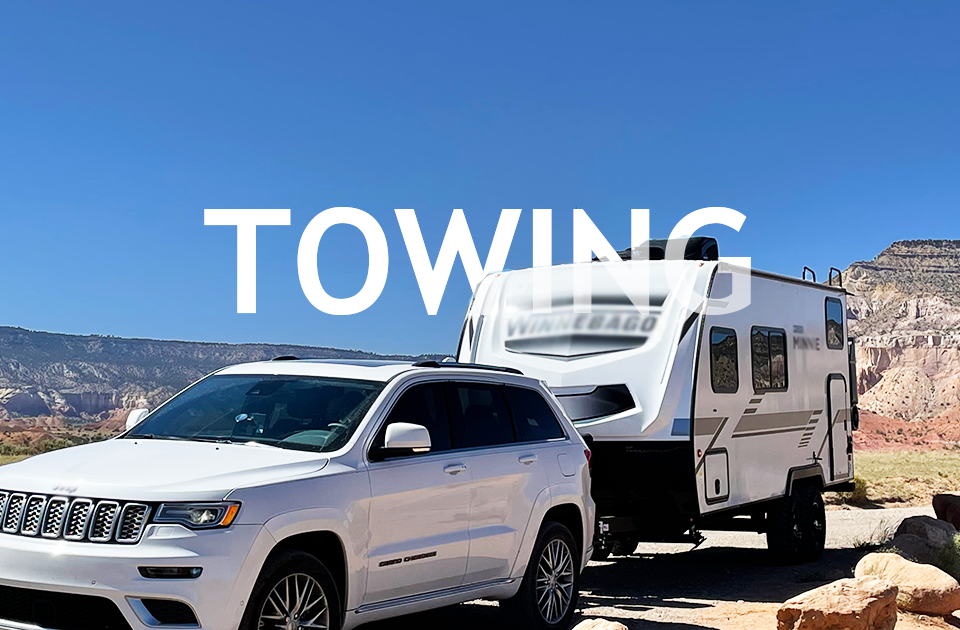 Towing a Trailer in Abiqui, NM