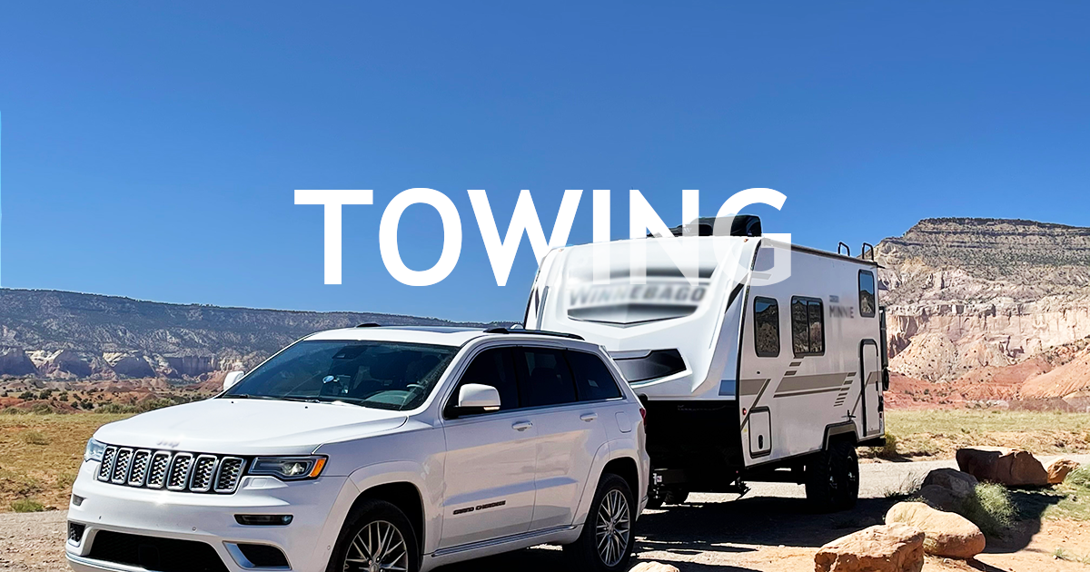 Towing a Trailer in Abiqui, NM