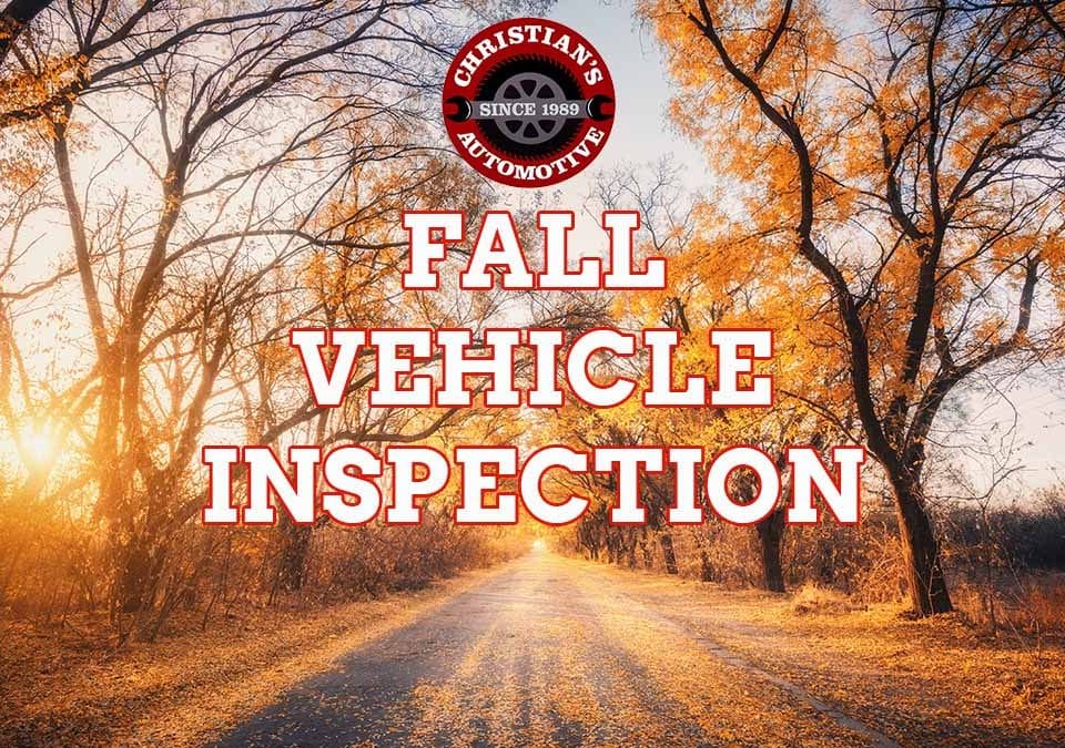 Fall Vehicle Inspection