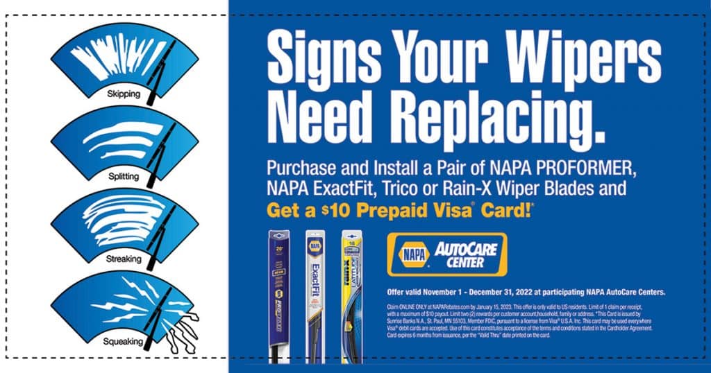 Signs your windshield wiper blades need replacing