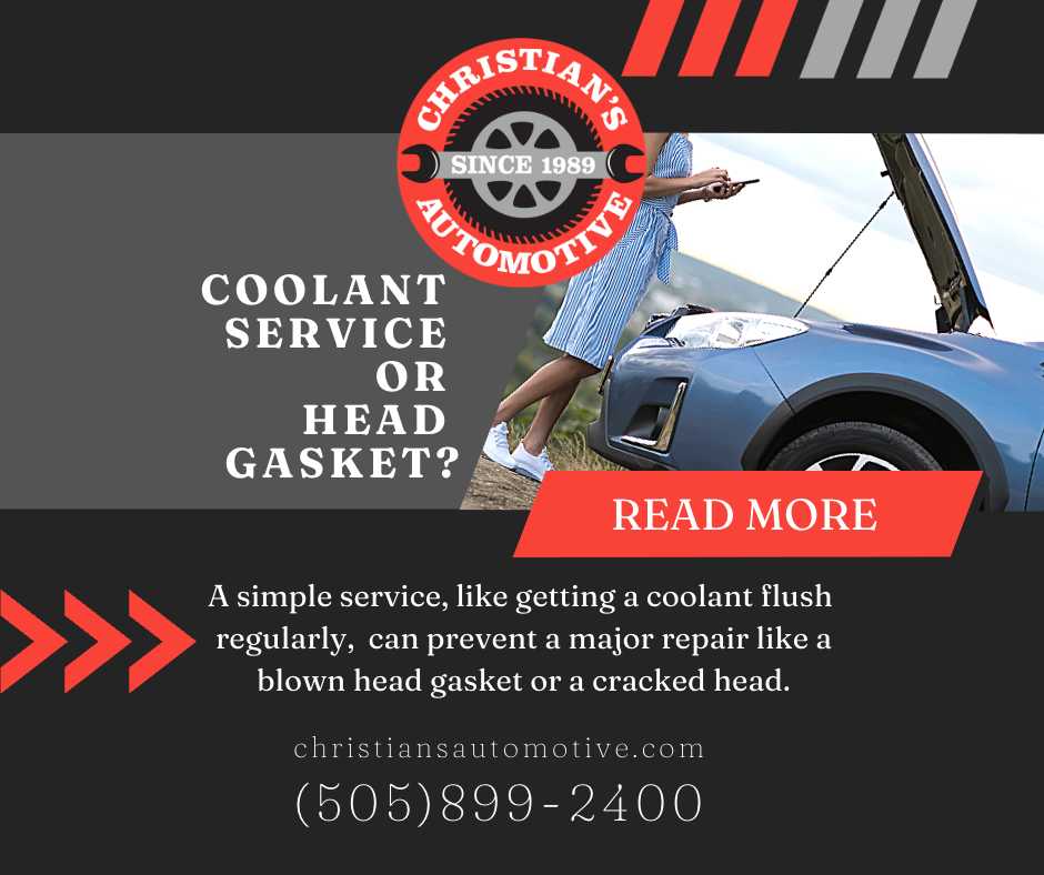 Coolant Service or Head Gasket?