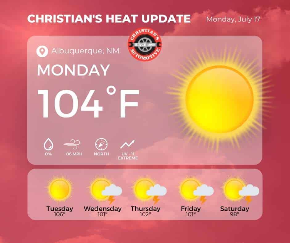 Christian's Heat Update