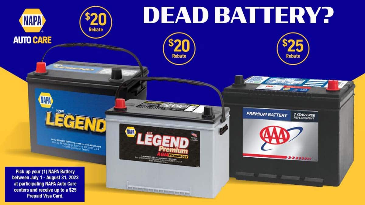 Dead Battery? NAPA Car Battery