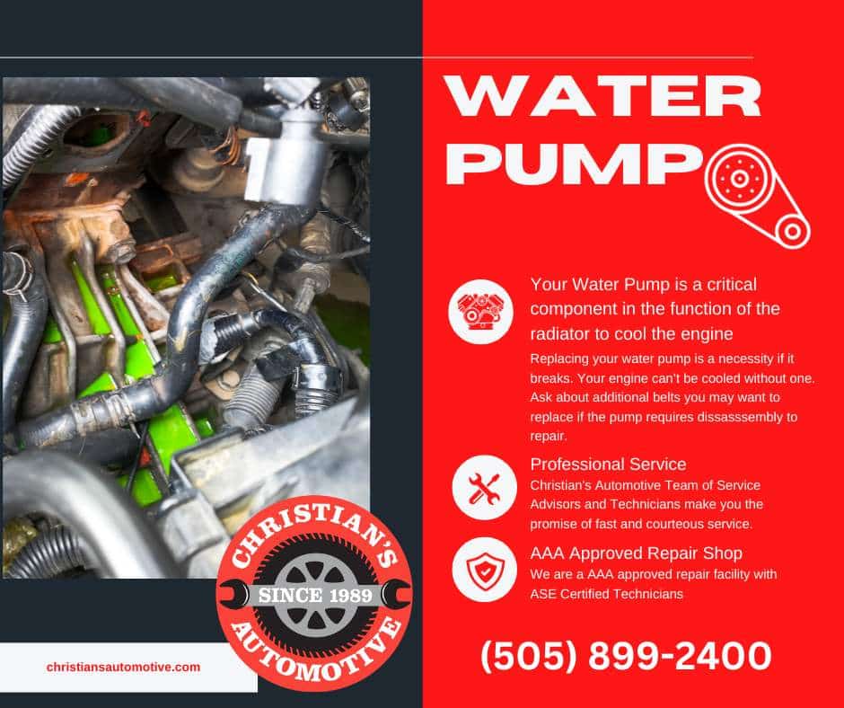 Replacing your water pump