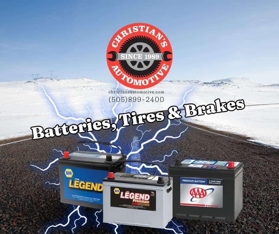 Christians Automotive: Batteries, Tires, Brakes