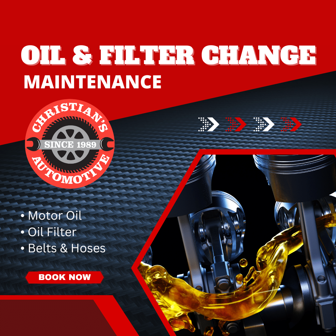 Oil and Filter Change Maintenance