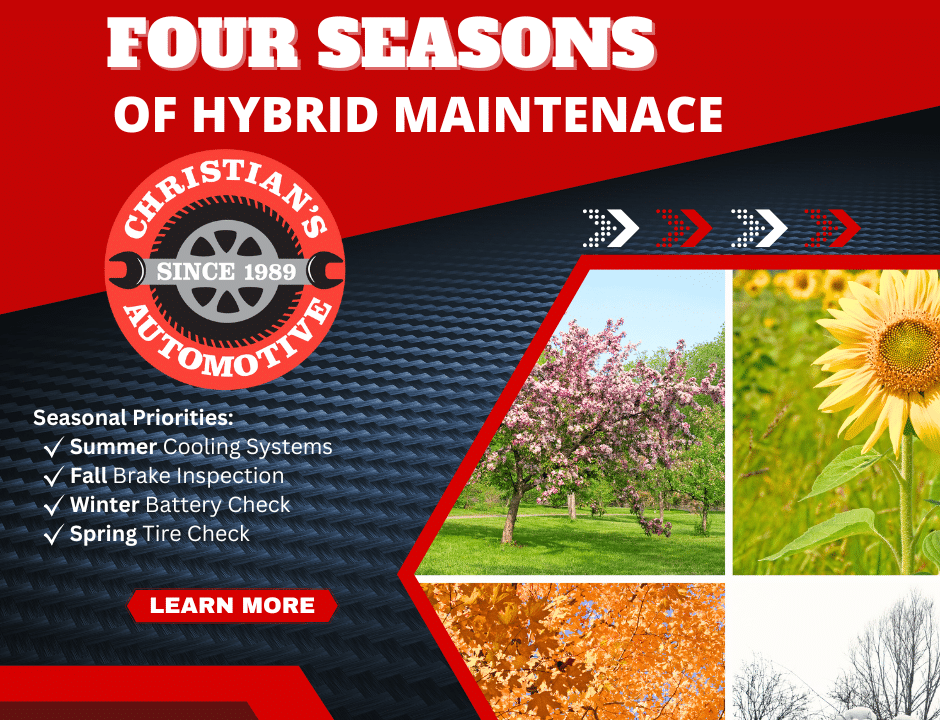 Four seasons of hybrid maintenance