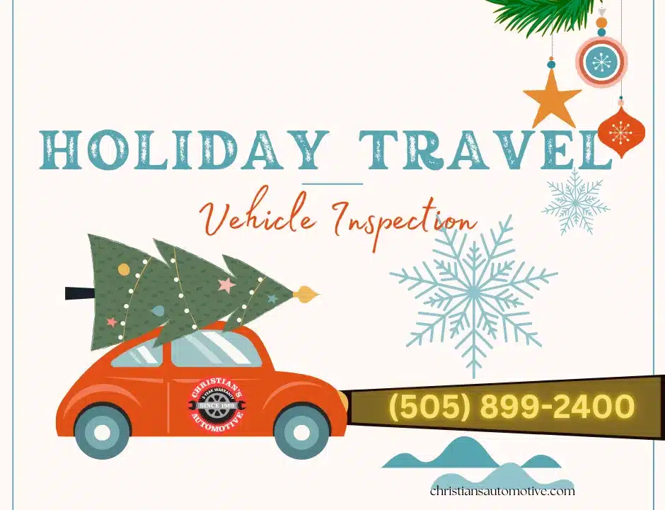 Holiday Travel Vehicle Inspection