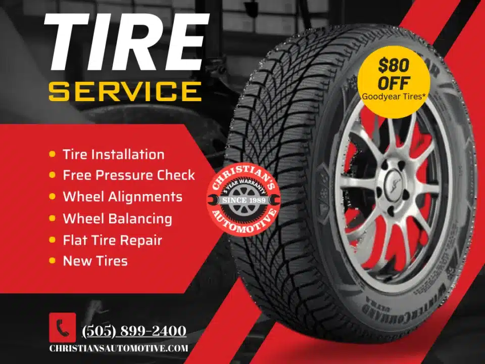 Tire Service at Christian's Automotive