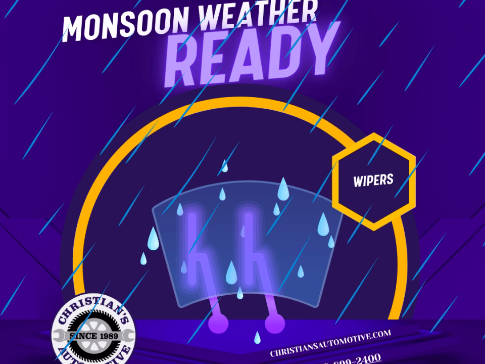 Monsoon Ready with Wiper Blades