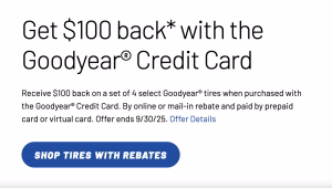 Goodyear offer