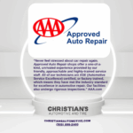 AAA Approved Auto Repair shop