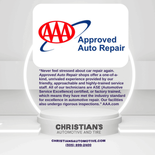 AAA Approved Auto Repair shop