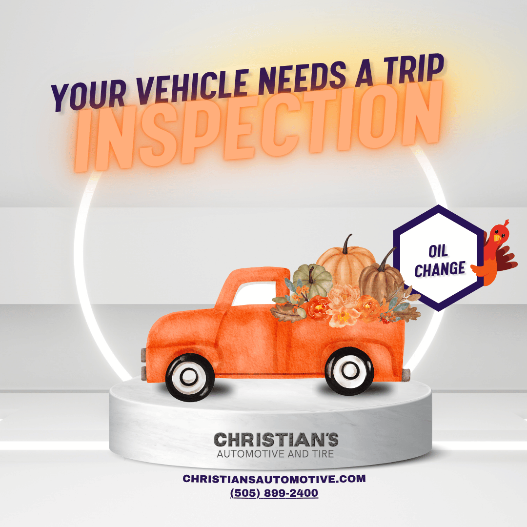 Your vehicle needs a trip inspection