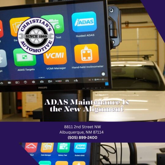 ADAS Maintenance is like Alignments