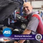 Richard Mclellan ASE Master Tech of the Year